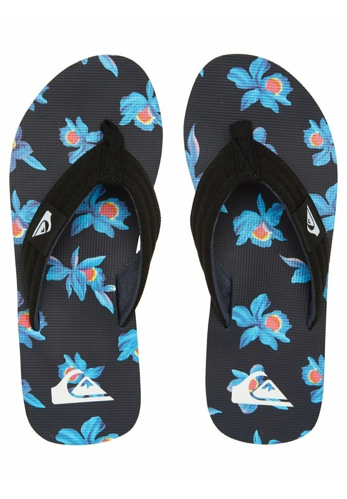MOLOKAI LAYBACK - Tongs - black/blue/white Quiksilver MOLOKAI LAYBACK - Tongs - Black/blue/white -Quiksilver Soldes 3e45a5b265d648dd9b421c39875e01c7