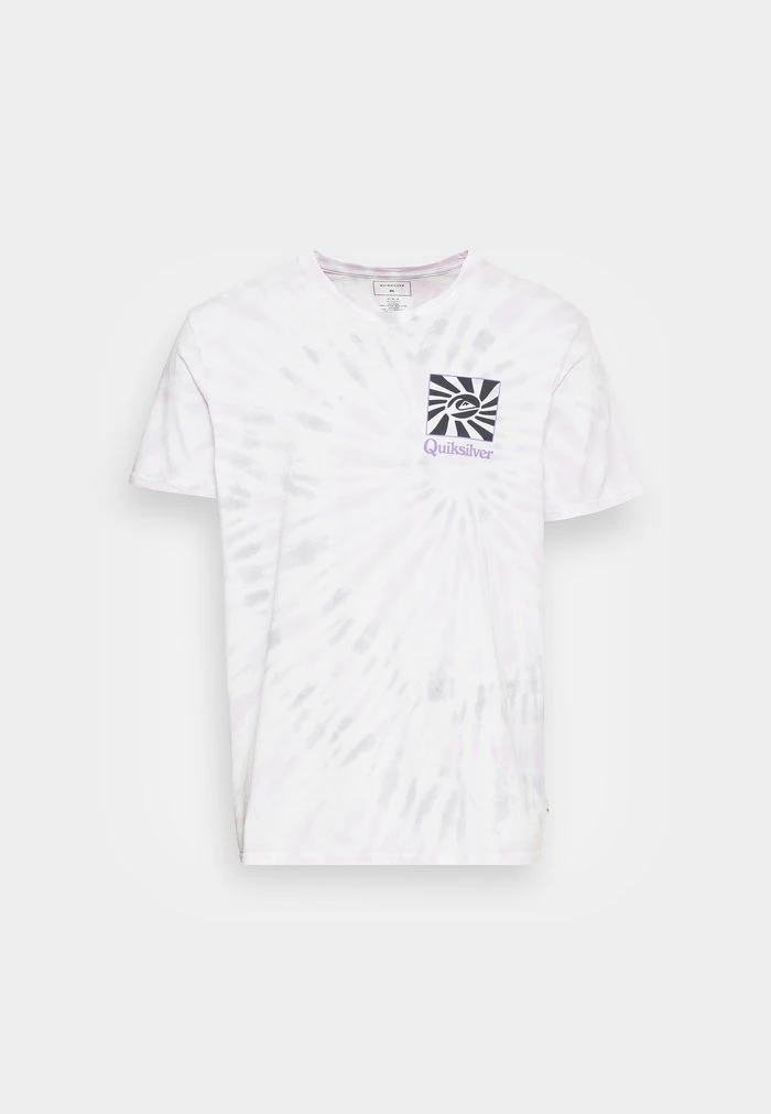 Quiksilver PEACEFUL LIFE - T-shirt Imprimé - Lilac Marble 6 Quiksilver PEACEFUL LIFE - T-shirt Imprimé - Lilac Marble – Image 4