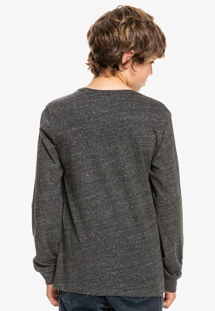 Quiksilver NEW SLANG - T-shirt à Manches Longues - Charcoal Heather 5 Quiksilver NEW SLANG - T-shirt à Manches Longues - Charcoal Heather – Image 3
