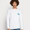 Quiksilver OMNI LOGO - T-shirt à Manches Longues - White 1 Quiksilver OMNI LOGO - T-shirt à Manches Longues - White -Quiksilver Soldes 40e02e6f08944a12a5431084ce5256d5