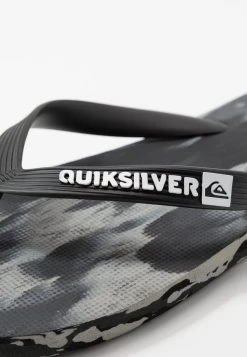 Quiksilver MOLOKAI - Tongs - Black/grey 13 Quiksilver MOLOKAI - Tongs - Black/grey -Quiksilver Soldes 41964cd960014501bc72552b5565d57d