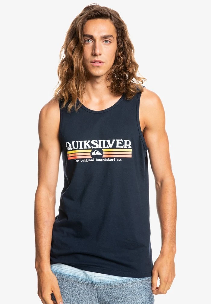 Quiksilver LINED UP - Débardeur - Navy Blazer 3 Quiksilver LINED UP - Débardeur - Navy Blazer