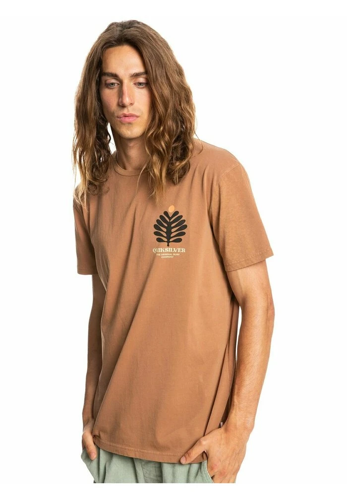 Quiksilver PROMOTE THE STOKE - T-shirt Imprimé - Chipmunk 6 Quiksilver PROMOTE THE STOKE - T-shirt Imprimé - Chipmunk – Image 4