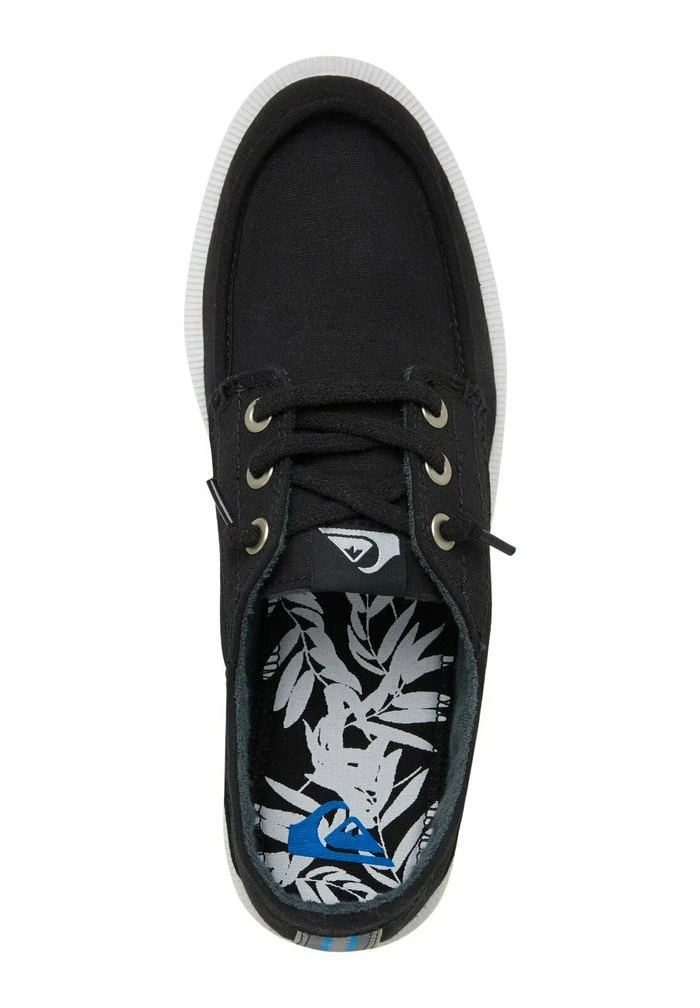 Chaussures à lacets - black/black/white Quiksilver Chaussures à Lacets - Black/black/white -Quiksilver Soldes 438df2f573024cdba1e862cdb5364ab0