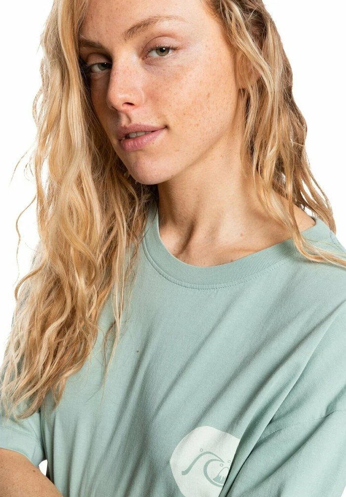 Quiksilver T-shirt Imprimé - Green Milieu 7 Quiksilver T-shirt Imprimé - Green Milieu – Image 5
