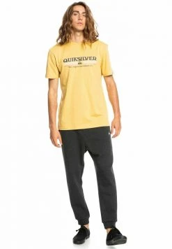 Quiksilver LINED UP - T-shirt Imprimé - Rattan -Quiksilver Soldes 441222f2effd4657a213918c49587fd3
