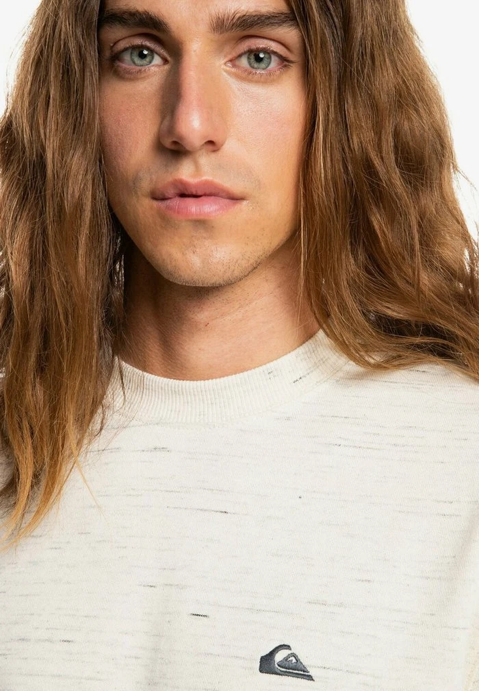 Quiksilver Sweatshirt - Antique White Spacedye 7 Quiksilver Sweatshirt - Antique White Spacedye – Image 5