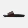 Quiksilver RIVI SLIDE - Mules - Brown/black