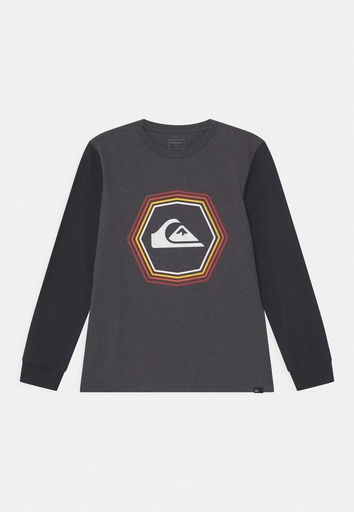 Quiksilver NEW NOISE - T-shirt à Manches Longues - Charcoal Heather 3 Quiksilver NEW NOISE - T-shirt à Manches Longues - Charcoal Heather