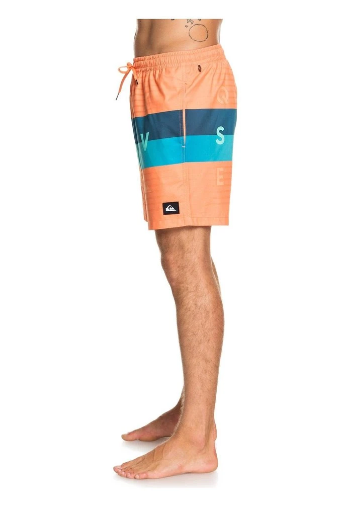 WORD BLOCK VOLLEY 17 - Short de bain - nectarine Quiksilver WORD BLOCK VOLLEY 17 - Short De Bain - Nectarine -Quiksilver Soldes 45278709f32f49a9a756324fa7f8c29b