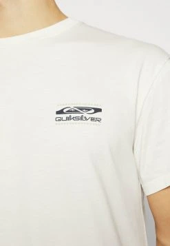Quiksilver TRAIL MAP TEES - T-shirt Imprimé - Snow White -Quiksilver Soldes 454e5ab5958c4c8aaccf75afe52fdf1c