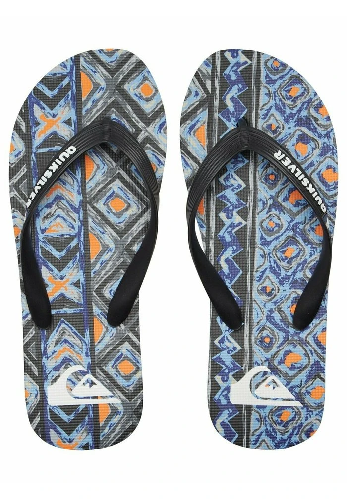 Quiksilver MOLOKAI ART - AQYL101204 - Sandales De Bain - Black/blue/grey 4 Quiksilver MOLOKAI ART - AQYL101204 - Sandales De Bain - Black/blue/grey – Image 2