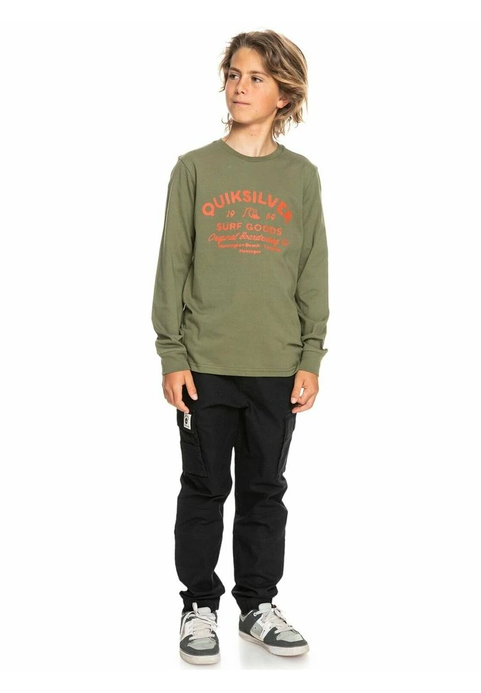 Quiksilver T-shirt à Manches Longues - Green 4 Quiksilver T-shirt à Manches Longues - Green – Image 2