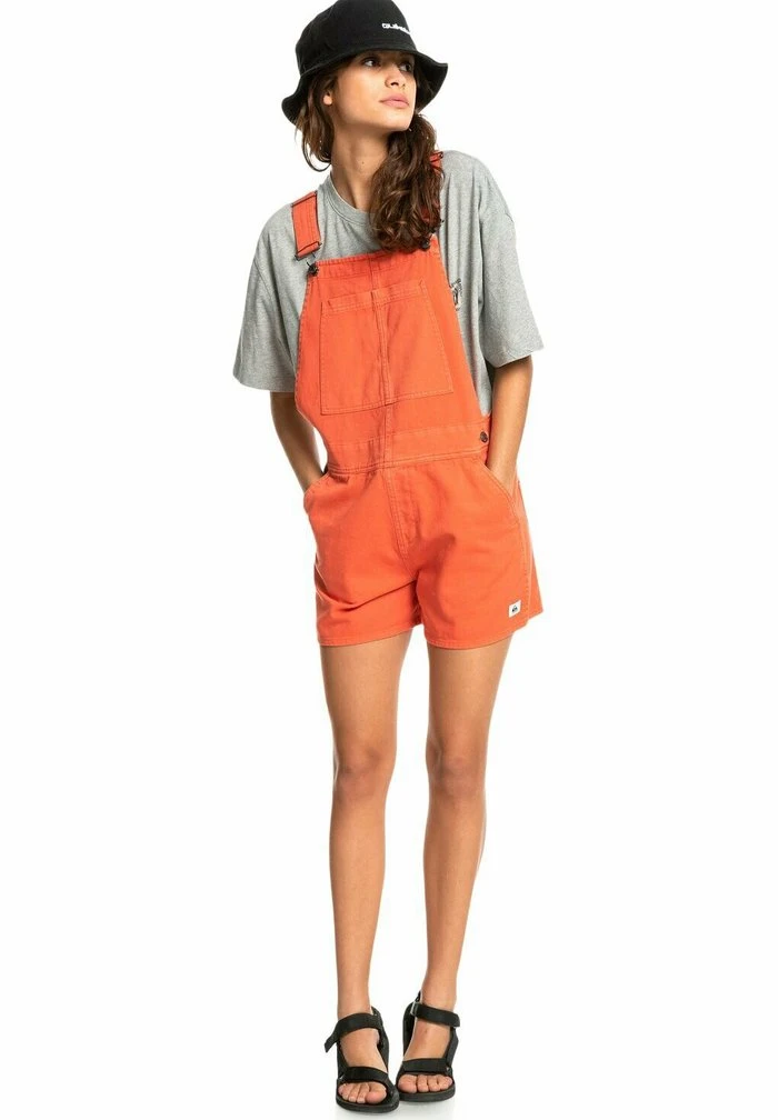 Quiksilver CALIFORNIA SUN DUNGAREE - Salopette - Guava 4 Quiksilver CALIFORNIA SUN DUNGAREE - Salopette - Guava – Image 2