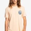 Quiksilver ANOTHER STORY - T-shirt Imprimé - Almond Cream -Quiksilver Soldes 46694ec518b14e1ab6b8ffc2700da465