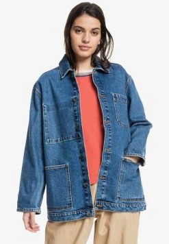 Quiksilver Veste En Jean - Medium Blue