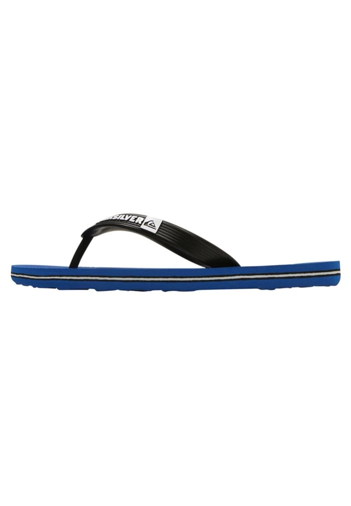 MOLOKAI - Tongs - black/blue Quiksilver MOLOKAI - Tongs - Black/blue -Quiksilver Soldes 469f71cb7d994090adb2c67697fd899f