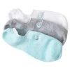 Quiksilver 3 PACK NO SHOW - Socquettes - Light Blue -Quiksilver Soldes 4727342ad2b44a97898e4073994beb24