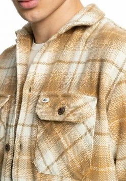 Quiksilver LYNEHAM - Chemise - Oatmeal Lyneham -Quiksilver Soldes 474722c9d5a54484afb4060d867cf2c5