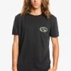 Quiksilver T-shirt Imprimé - Black -Quiksilver Soldes 47e1c872219f4ba5ab7357fb23c246c7