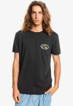 Quiksilver T-shirt Imprimé - Black
