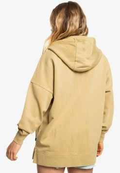 Quiksilver Sweat à Capuche Zippé - Beige -Quiksilver Soldes 486a0dde52854dccaf499f8167893726