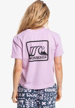 Quiksilver MANCHES COURTES - T-shirt Imprimé - Orchid Flower -Quiksilver Soldes 48ddcf83d2f94d4db7f61c45b68ca44d