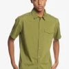 Quiksilver DOLDRUMS - Chemise - Olive Branch 1 Quiksilver DOLDRUMS - Chemise - Olive Branch -Quiksilver Soldes 4953a44b171c419eb3818be4a39b264f