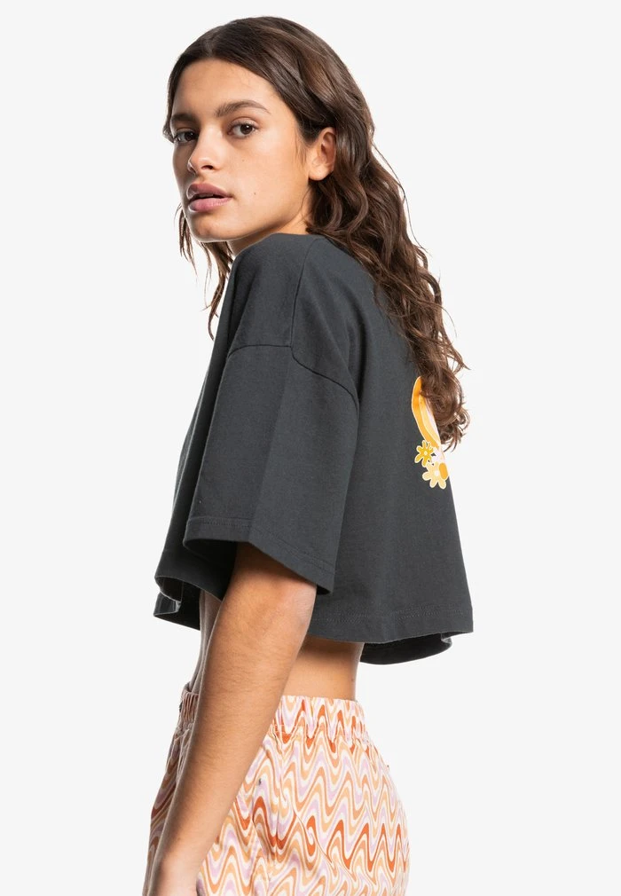 Quiksilver MAXI - T-shirt Imprimé - Tarmac 7 Quiksilver MAXI - T-shirt Imprimé - Tarmac – Image 5