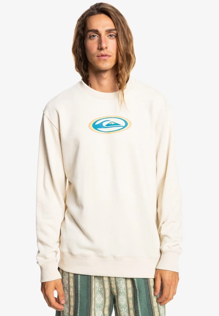 Quiksilver TEMPER - Sweatshirt - Antique White 3 Quiksilver TEMPER - Sweatshirt - Antique White