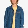Quiksilver Veste En Jean - Vintage Indigo -Quiksilver Soldes 4b0de1dedd8c44d4ae32e715a66de05c