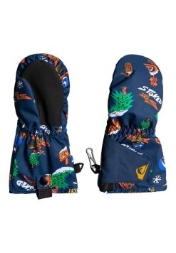 Quiksilver INDIE - Moufles - Insignia Blue Snow Aloha