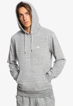 Quiksilver BAY RISE EQYFT - Sweat à Capuche - Sleet Slub Feeder