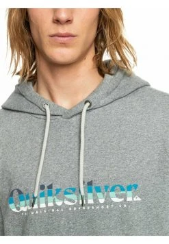 Quiksilver Sweat à Capuche - Athletic Heather -Quiksilver Soldes 4b4d6f1e432b4e54b93e2c636d2eddd2
