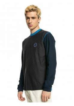 Quiksilver HUE - T-shirt à Manches Longues - Tarmac 10 Quiksilver HUE - T-shirt à Manches Longues - Tarmac -Quiksilver Soldes 4bb1c5a5cf214c66968bf40c87311e77