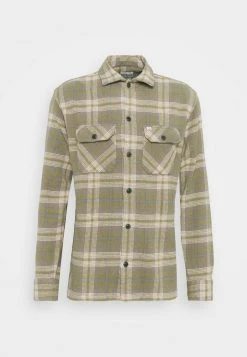 Quiksilver LYNEHAM - Chemise - Spinach -Quiksilver Soldes 4c4c5c5f04cf4f739c2fded1f642d584