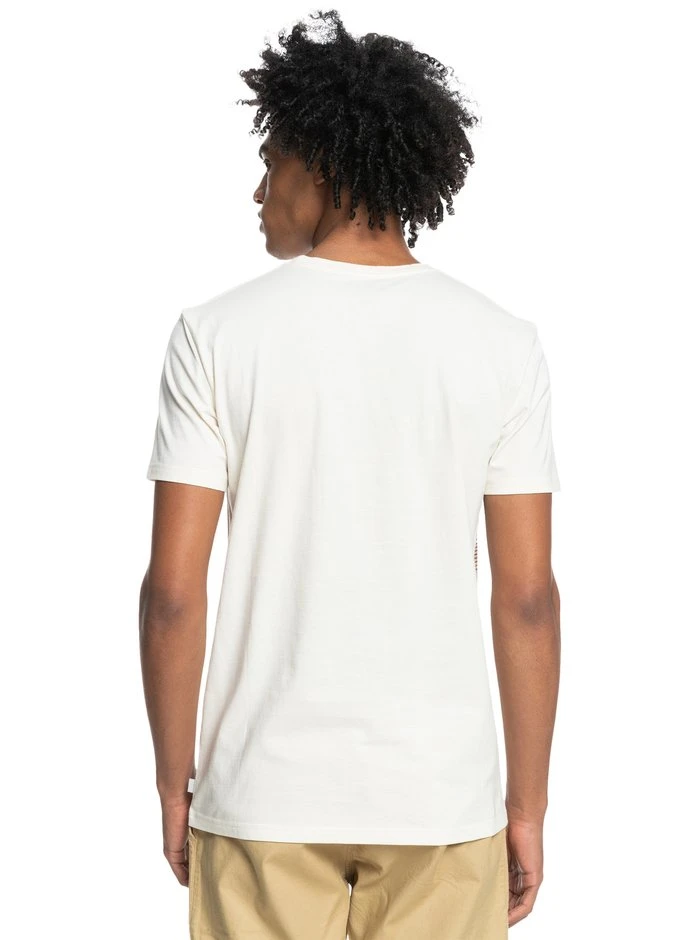 Quiksilver NEW STRIPES - T-shirt Imprimé - Antique White 7 Quiksilver NEW STRIPES - T-shirt Imprimé - Antique White – Image 5