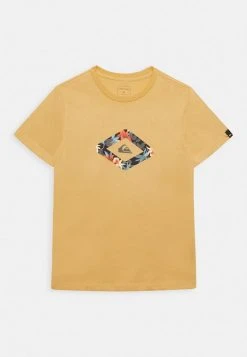 Quiksilver LET IT RIDE SS YTH - T-shirt Imprimé - Rattan