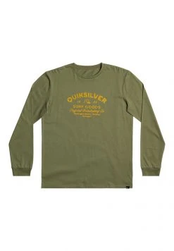 Quiksilver CLOSED TION - T-shirt à Manches Longues - Four Leaf Clover