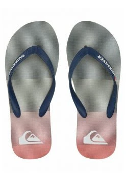 Quiksilver MOLOKAI MASSIVE - Tongs - Blue/blue/orange -Quiksilver Soldes 4e27560d6c8c438085f15116d1cfc888