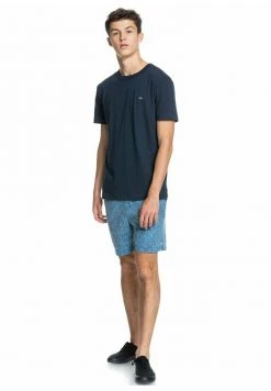 Quiksilver ESSENTIALS - T-shirt Basique - Navy Blazer
