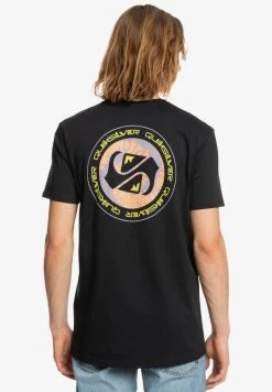 Quiksilver GOLDEN RECORD - T-shirt Imprimé - Black -Quiksilver Soldes 4edaa4bed8124d888553c2a3450c9dca