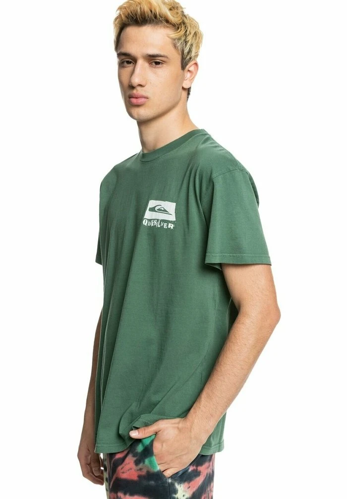 Quiksilver NO FUN - T-shirt Imprimé - Greener Pastures 3 Quiksilver NO FUN - T-shirt Imprimé - Greener Pastures