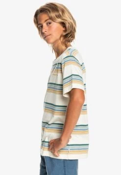 Quiksilver COREKY - T-shirt Imprimé - Antique White Coreky -Quiksilver Soldes 4f383d9230c74da3a6fa24fab7546965