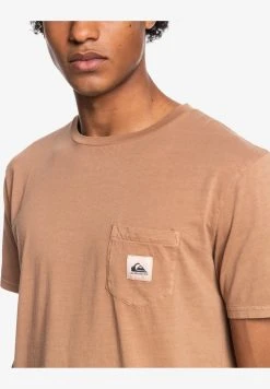 Quiksilver SUB MISSION - T-shirt Basique - Chipmunk -Quiksilver Soldes 4f52a44a31914c629905635da01366ae