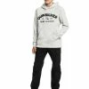 Quiksilver KELLER - Sweat à Capuche - Light Grey Heather -Quiksilver Soldes 4fa39b37def144ea95f2c806d2b379b6