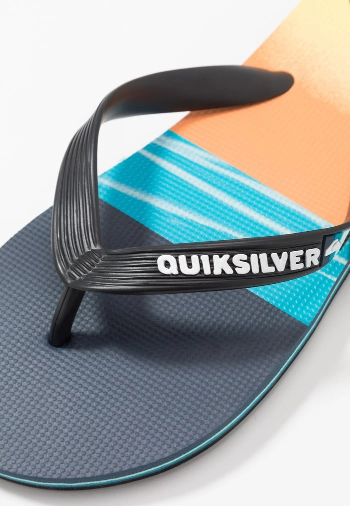 MOLOKAI - Tongs - black/blue Quiksilver MOLOKAI - Tongs - Black/blue -Quiksilver Soldes 508507e0bc98407285639bab1c355d7e