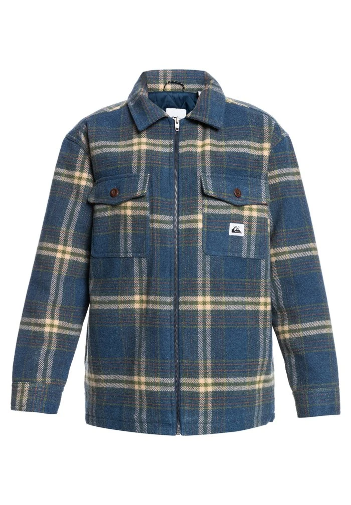 Quiksilver SOFT MOOD - Veste Mi-saison - Dark Denim Soft Mood Check 8 Quiksilver SOFT MOOD - Veste Mi-saison - Dark Denim Soft Mood Check – Image 6