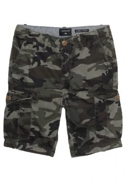 Quiksilver CRUCIAL BATTLE YOUTH - Pantalon Cargo - Green -Quiksilver Soldes 50e1160a17a6414789a307d8f3dba5f8
