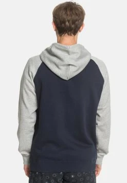 Quiksilver EVERYDAY - Sweat à Capuche Zippé - Blue -Quiksilver Soldes 5140d8b996d3419c8eee0b8b1b458f38